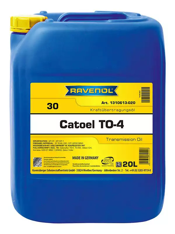 Ravenol Catoel TO-4 sae 30W