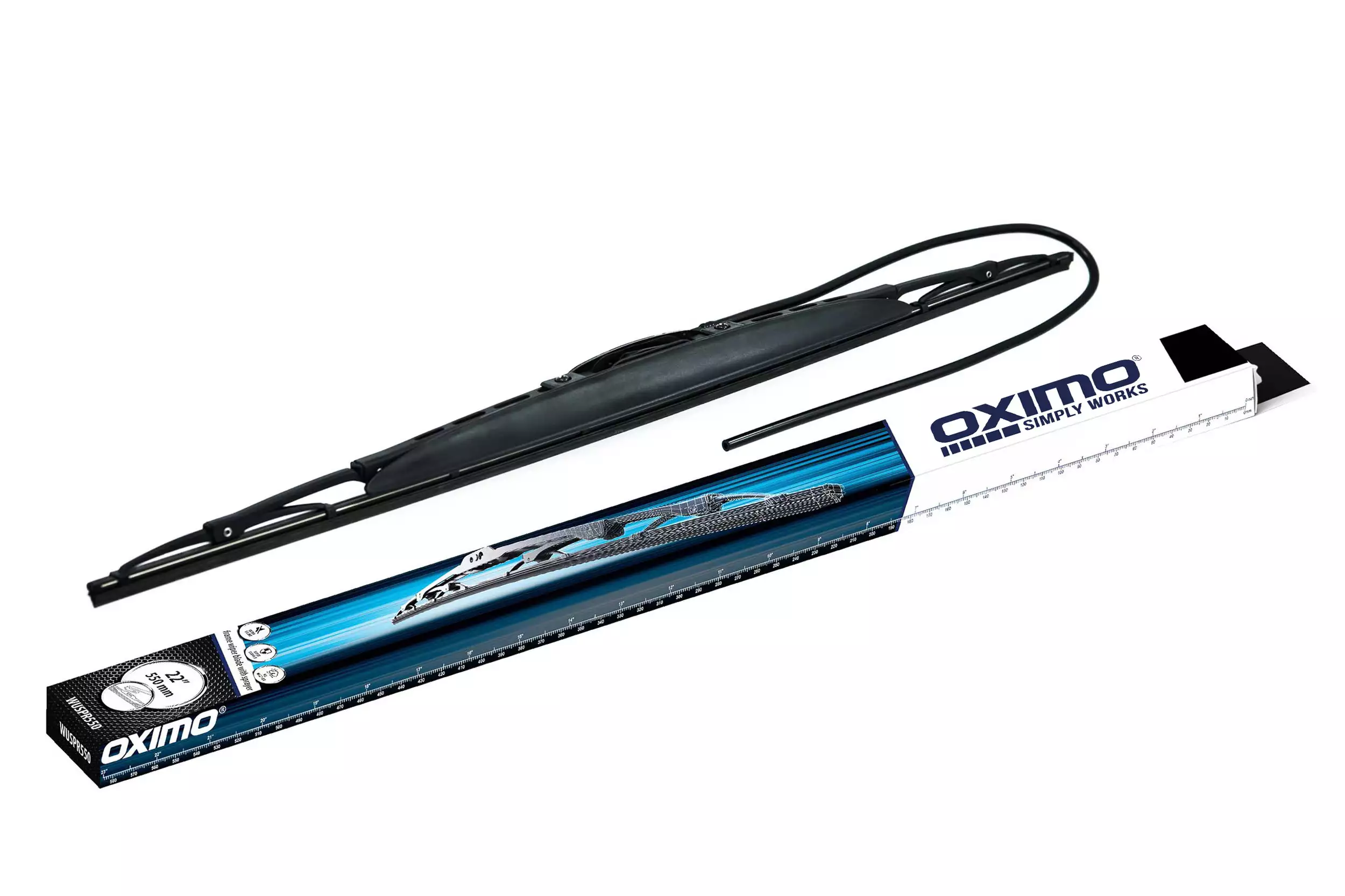 WUSPR550 METLICA BRISAČA SA PRSKALICOM